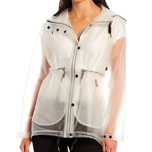 Hunter Original Long Sleeve Vinyl Rain Coat Smock